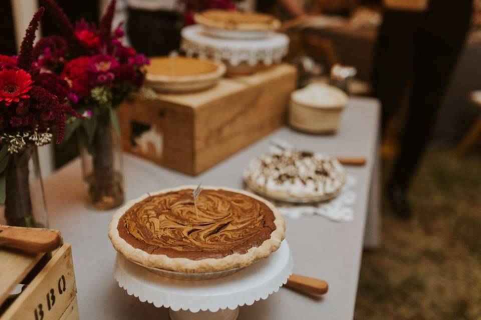 Wood Rounds — Old Blue BBQ - Full Service BBQ Catering DC, MD, VA