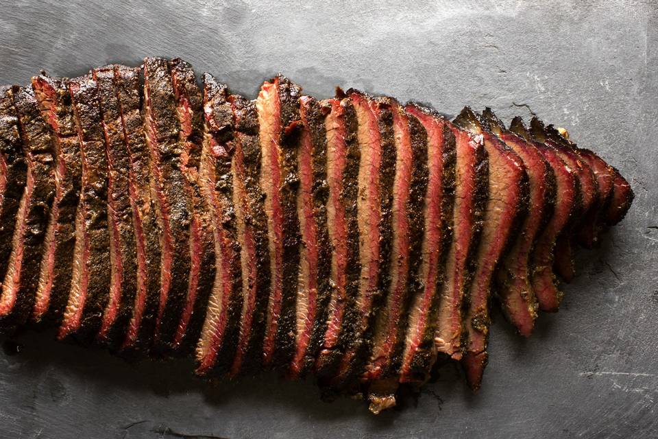 Old Blue BBQ Smoked Brisket