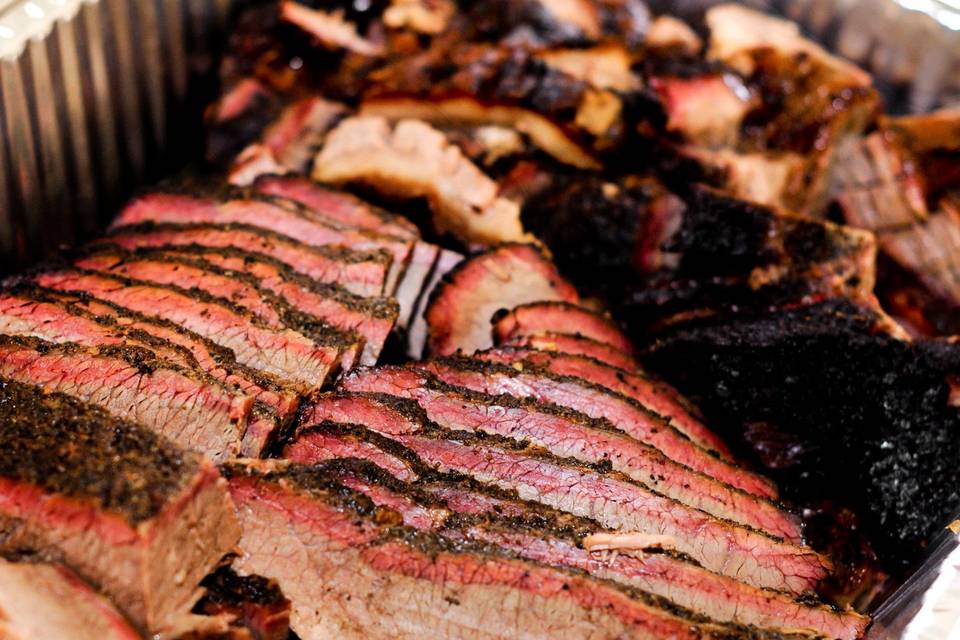 Old Blue BBQ Smoked Brisket