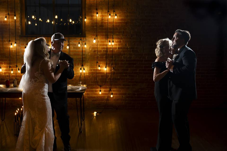 Mom and Dad dance