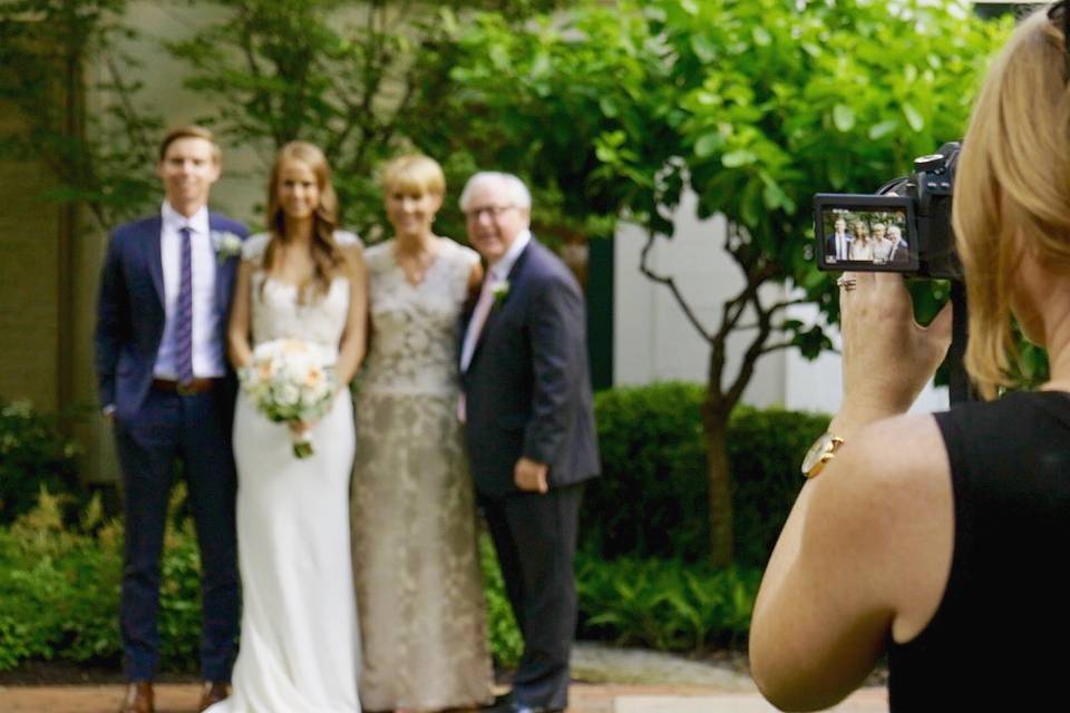 Behind the scenes