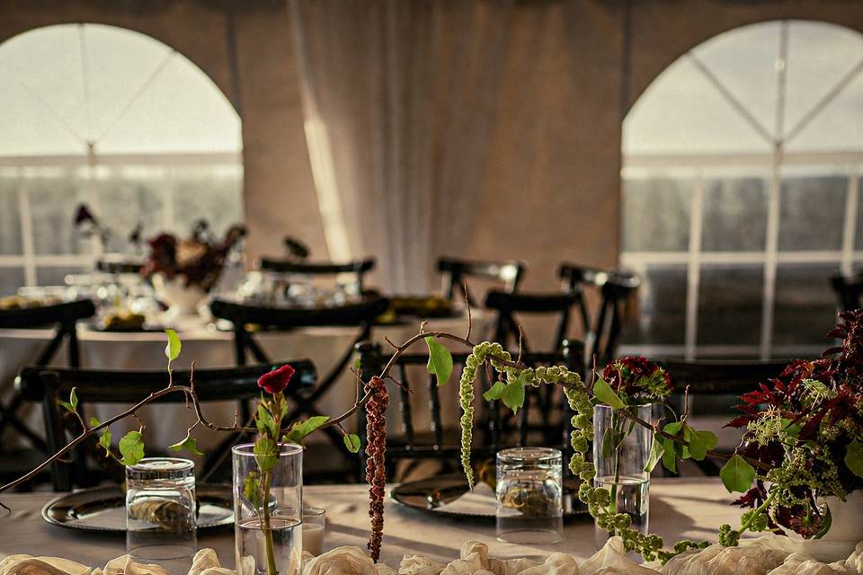Reception tables