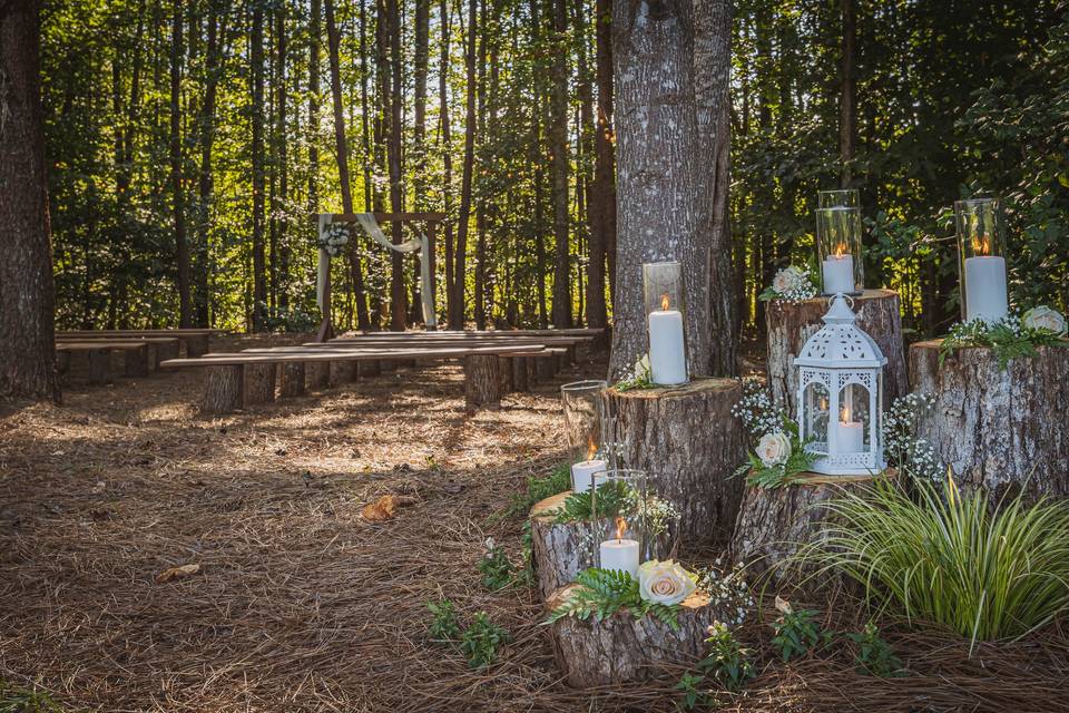 Wooded Ceremony Site