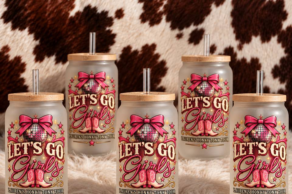 Bachelorette Favor Cups - TX