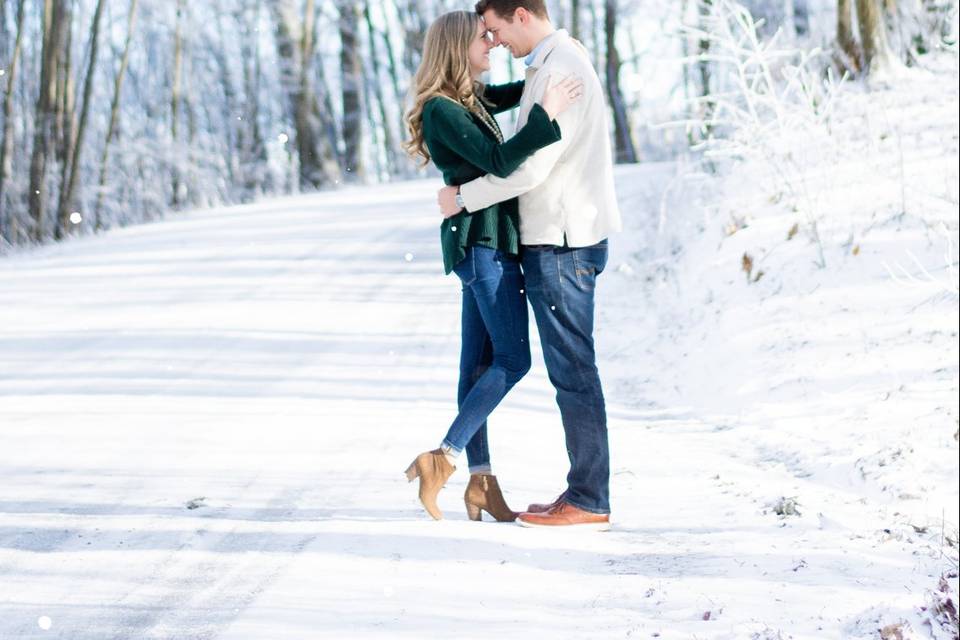Love in the snow