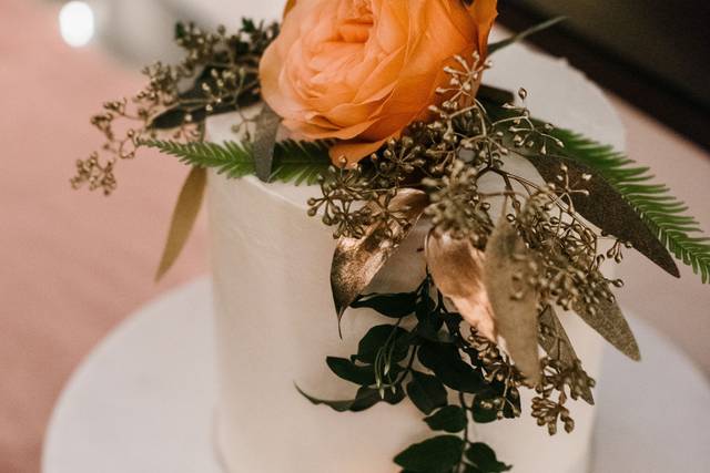 In-house wedding cake