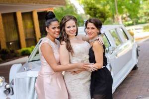 Bride and guests