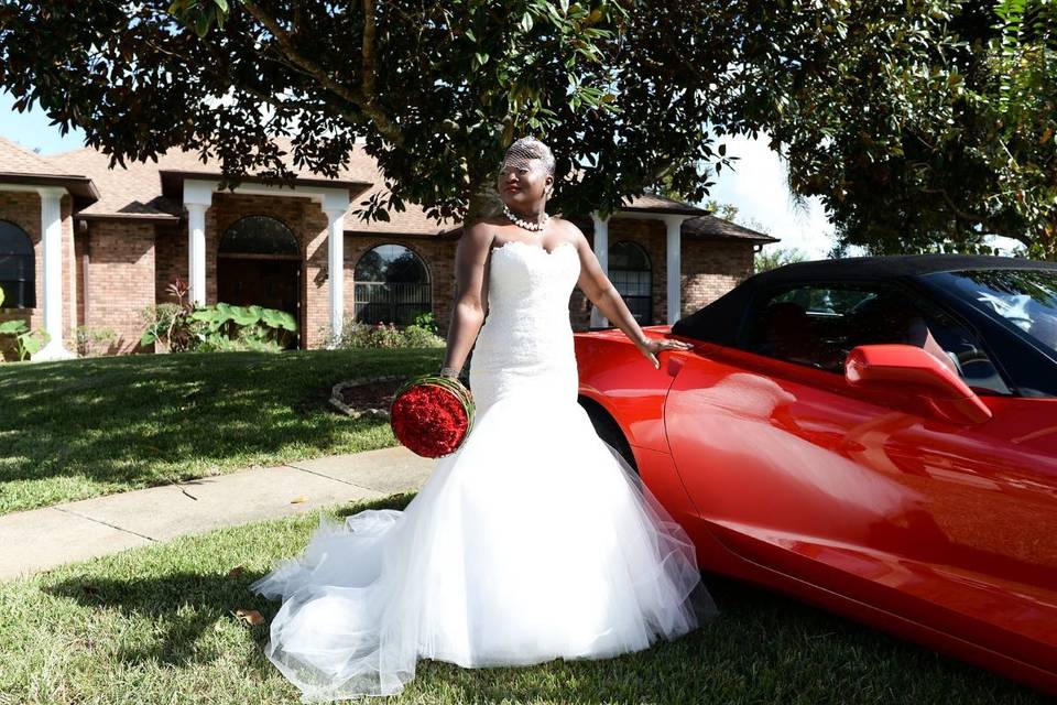 Bride portrait