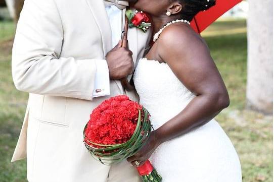 Couple kissing