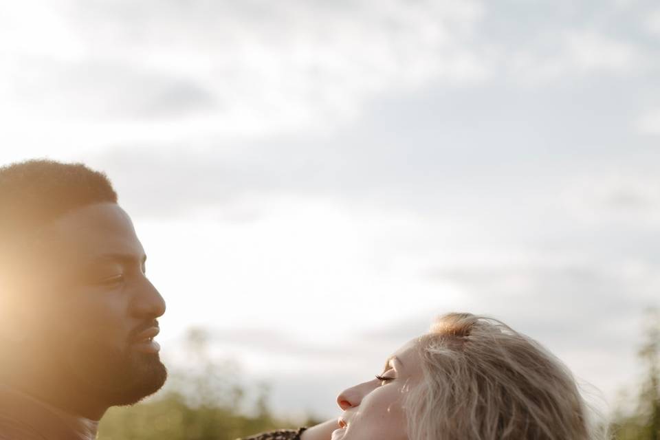 Sunset engagement