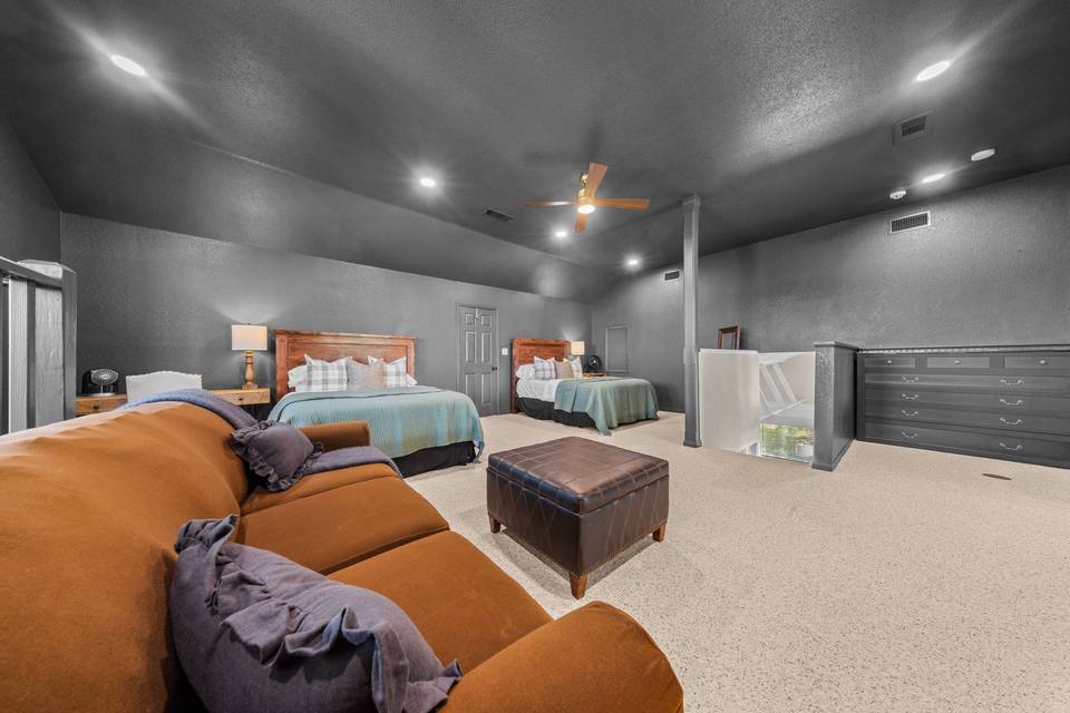 Loft bedroom in Farmhouse
