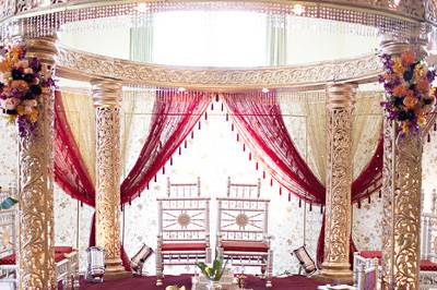 Ceremony mandap