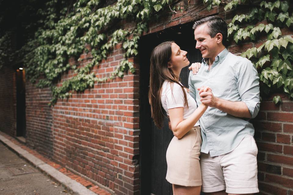 Beacon Hill engagement