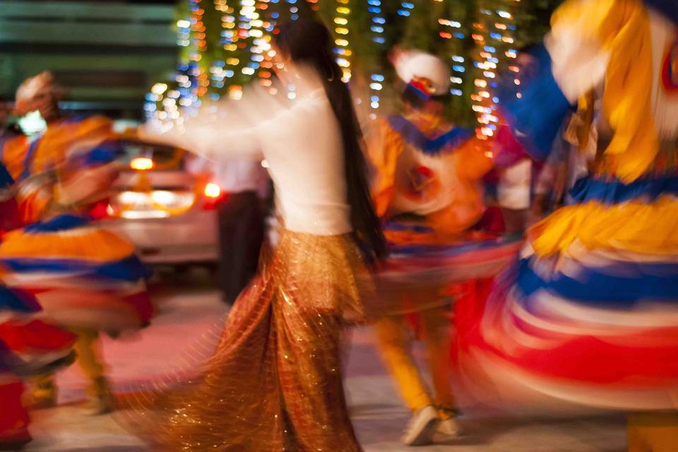 Indian wedding dance