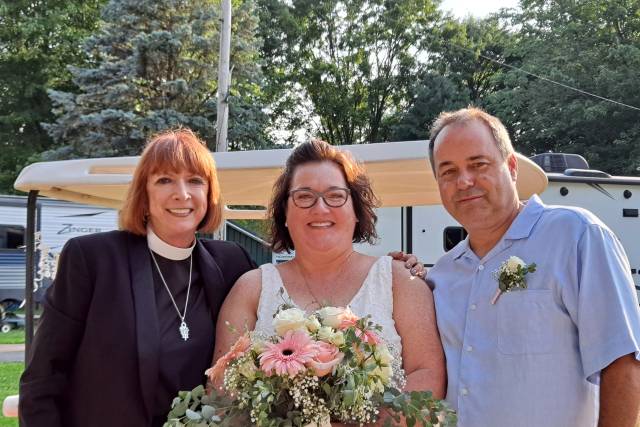 Wedding couple