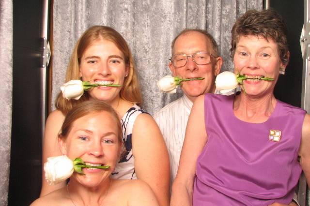 Bride with the guests