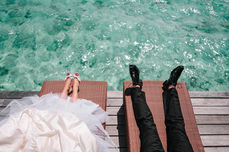 Bora Bora destination wedding