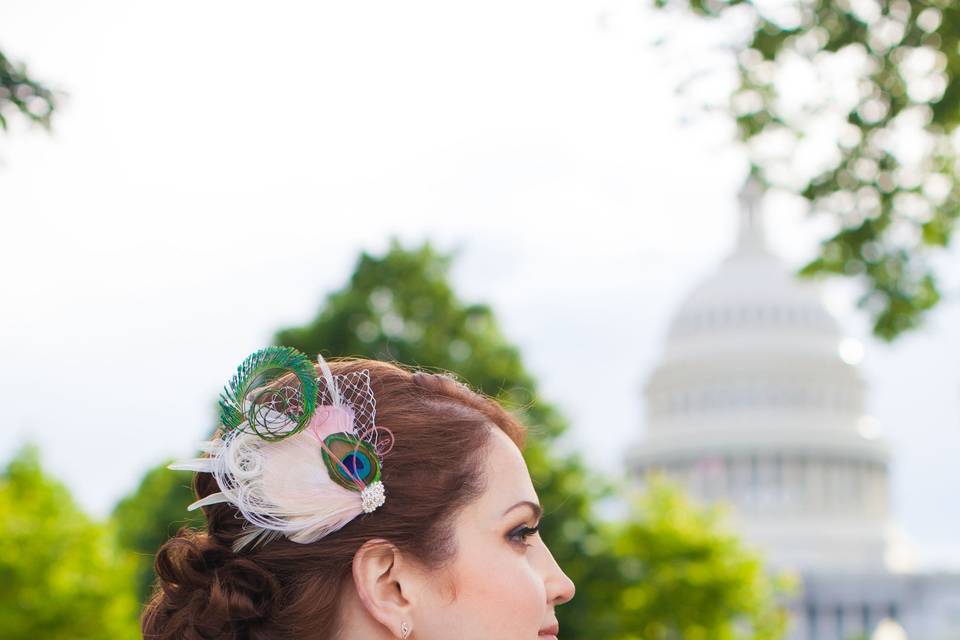DC bride near Capitol