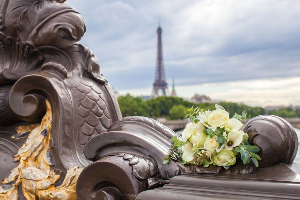 Parisian wedding photographer