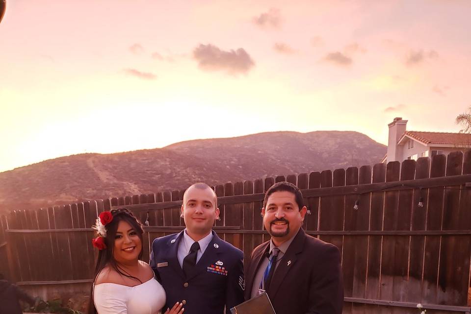 Sunset Menifee Ceremony