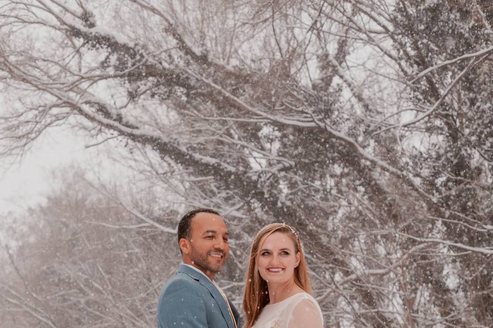 Snow Wedding shoot