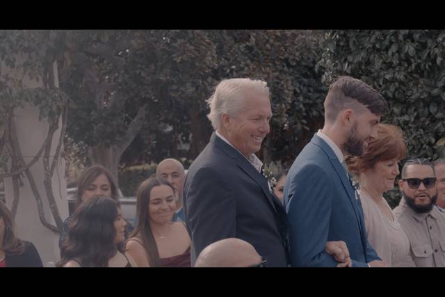 Walking down the aisle