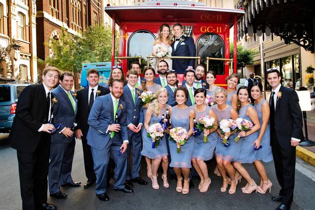 The wedding party