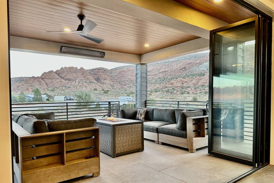 Upstairs Patio