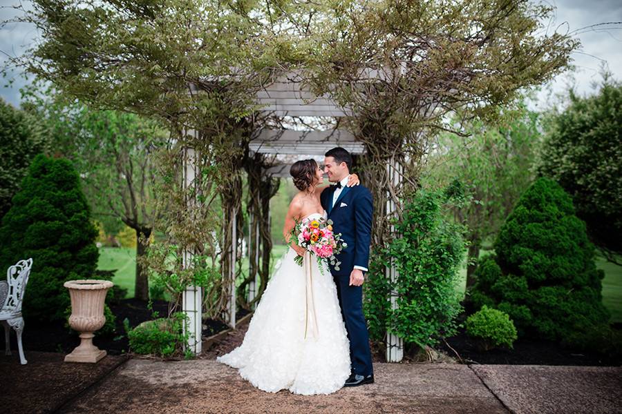 Wedding kiss