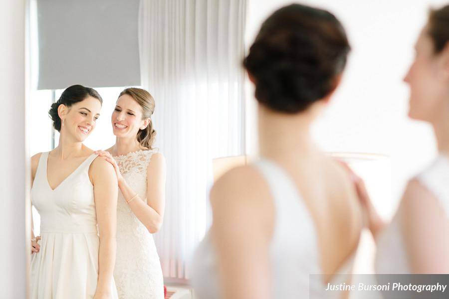 Bridal hairstyling