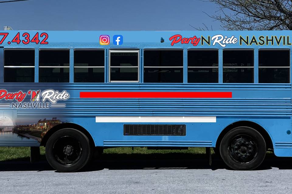 18 passenger party bus