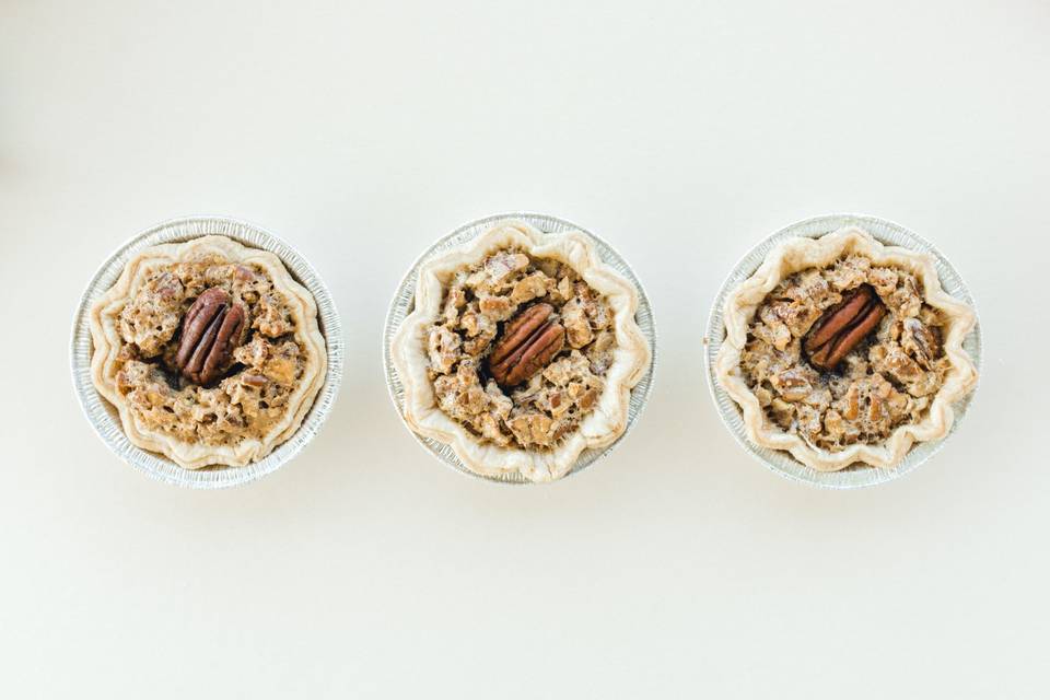 Mini pecan pies