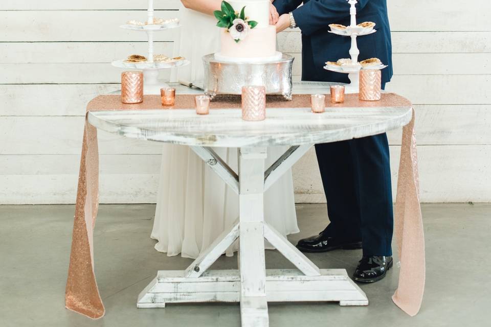 Cutting of the cake