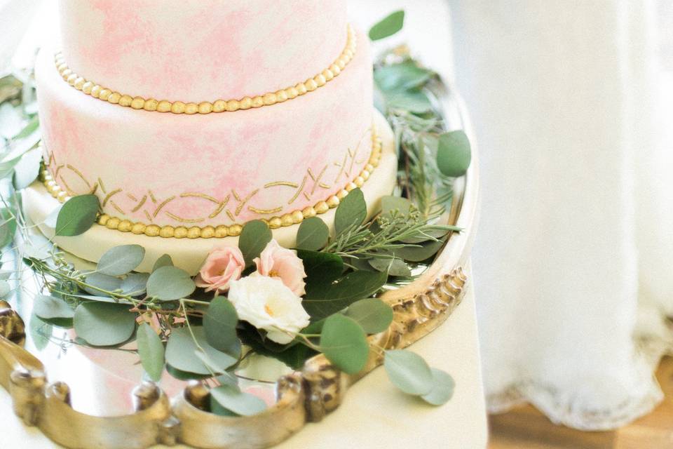 Pink Cake Detail