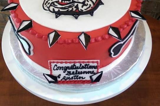 Georgia Bulldogs Grooms cake