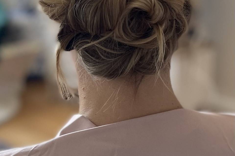 Whimsical updo