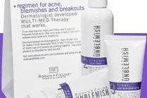 The Unblemish line for healing and preventing breakouts.