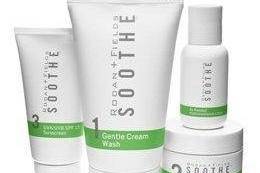 Soothe line for red and easily irritated skin.