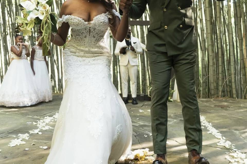 Jumping the broom