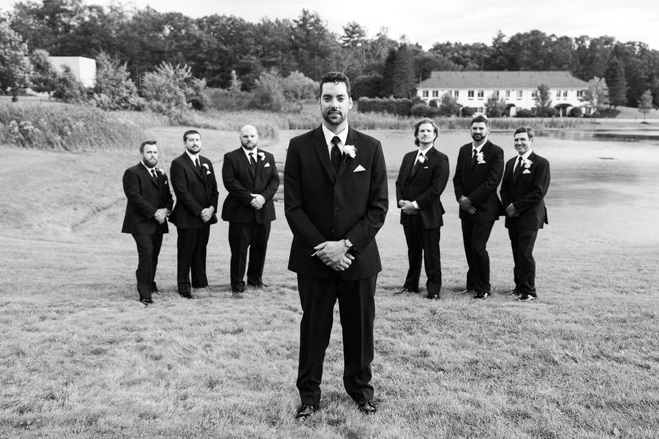 Jon and his groomsmen