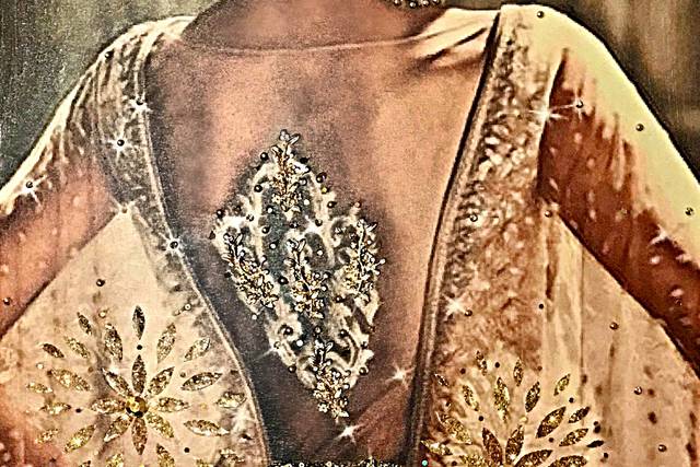 Bejeweled giclee