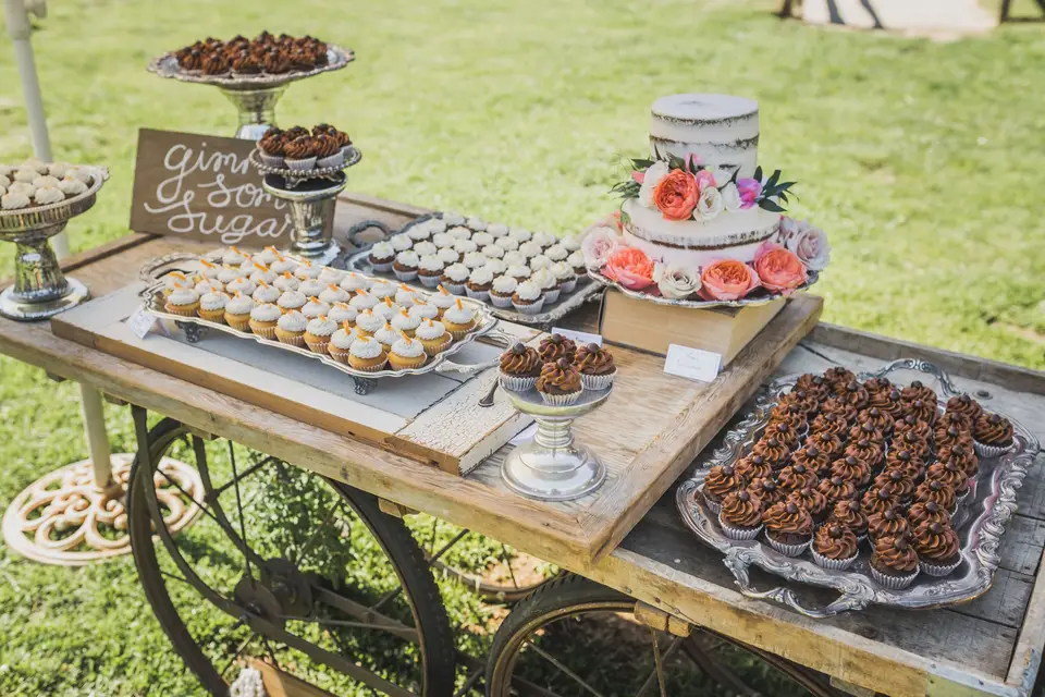 Buttercup Cakes Farm House Frosting Wedding Cake Santa Cruz