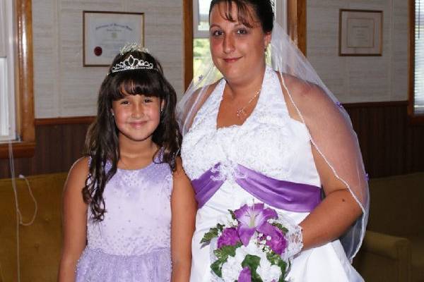Picture with the bride