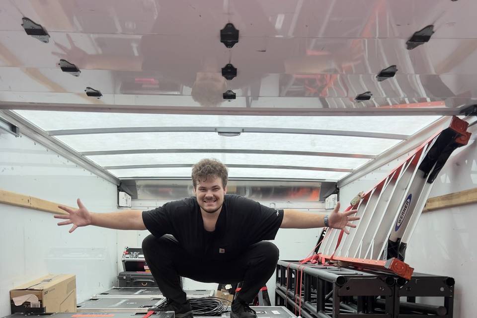 Equipment Loaded in Truck