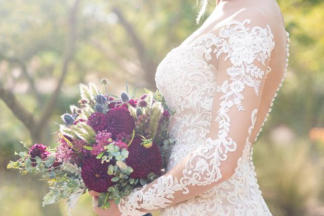 Sleeves  Lace fitted