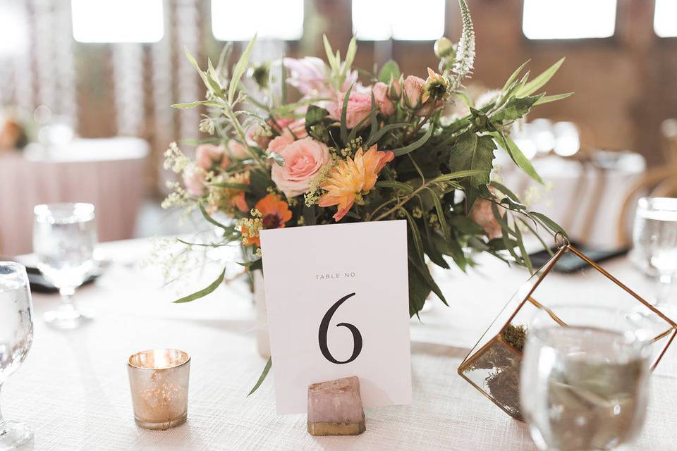 Table number