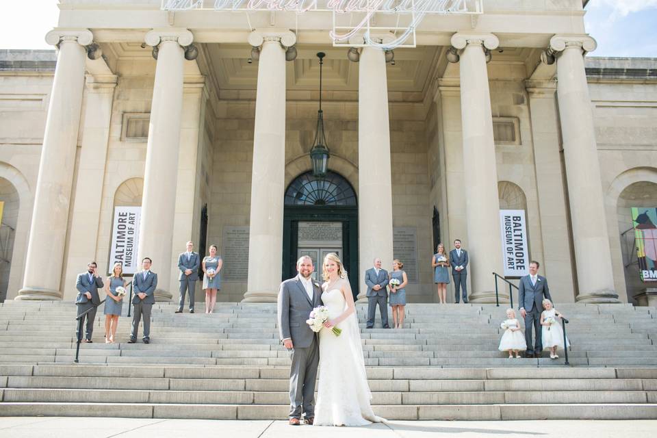 Bride and groom