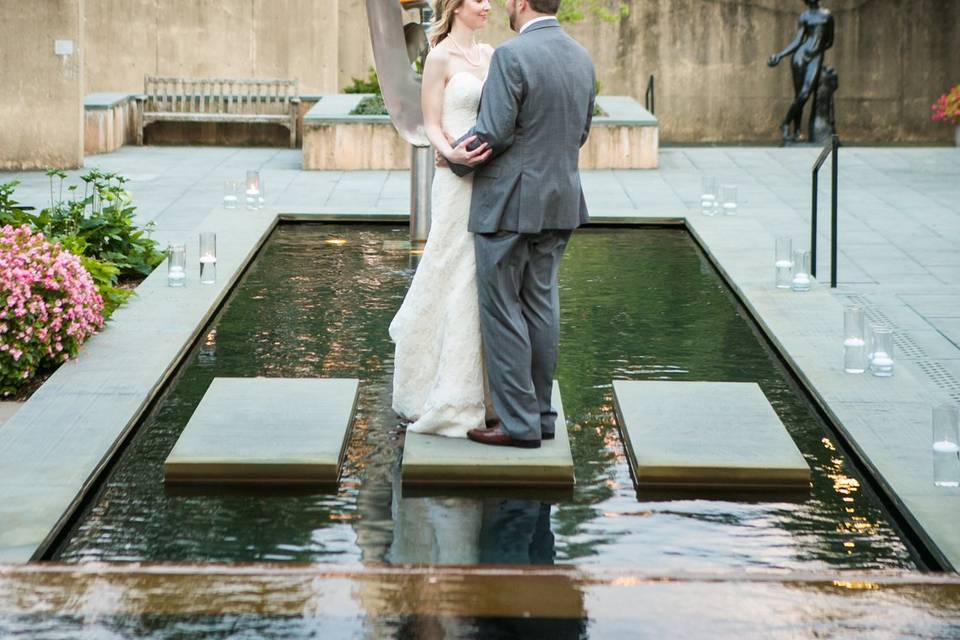 Bride and groom