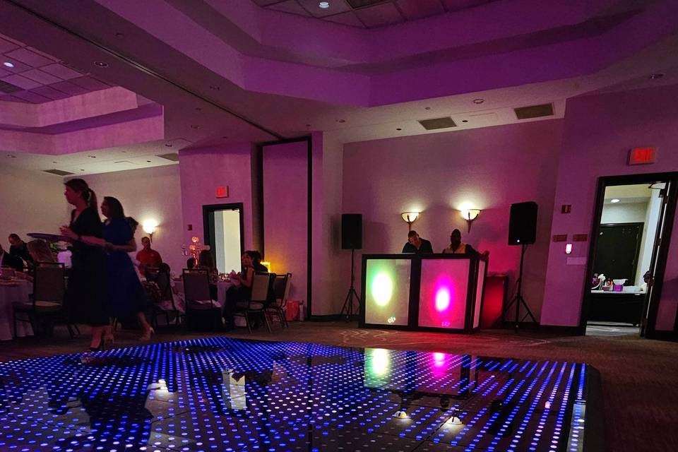 Led dance floors