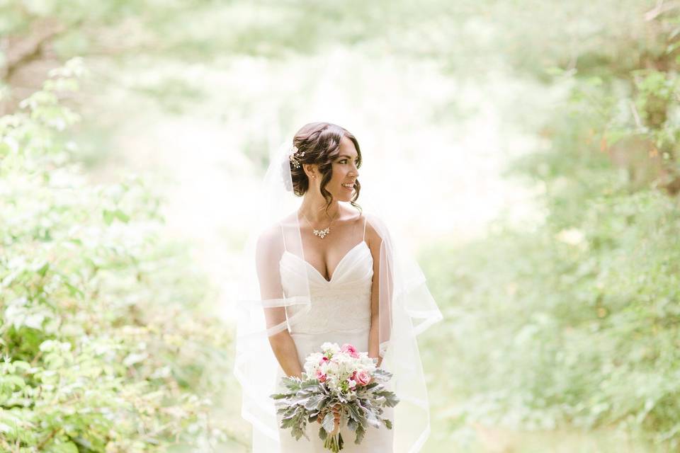 Bride's portrait